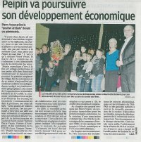 voeux du maire de Peipin