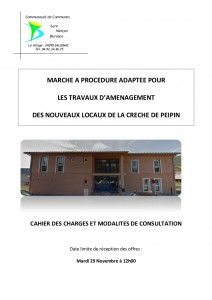 CAHIER DES CHARGES-CRECHE-PEIPIN