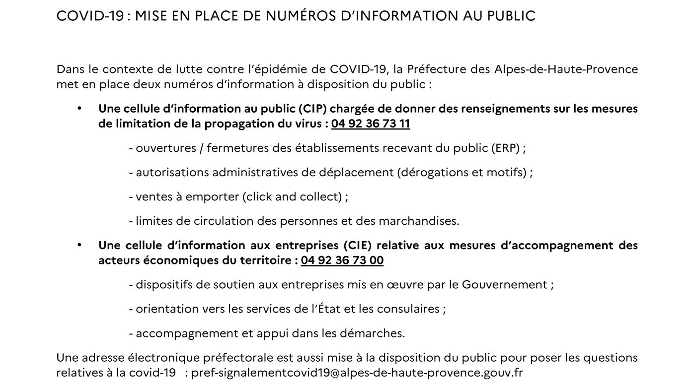 CP-29102020-Covid19-numéros-d'information-public