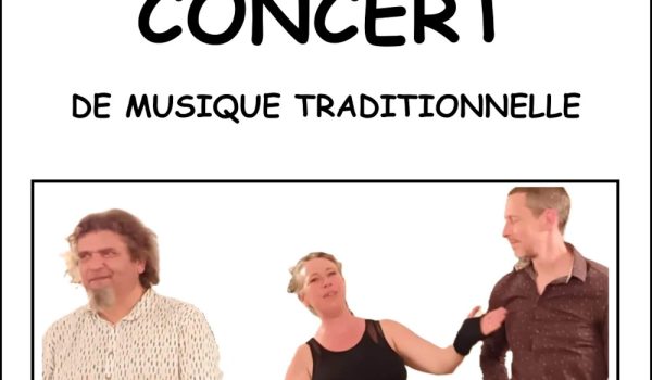 Affiche du concert de musique traditionnelle du 5 mai 2024