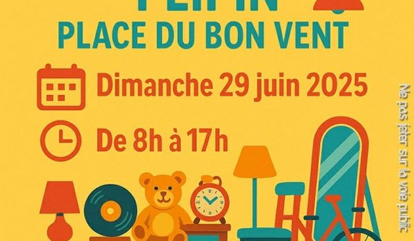 Vide grenier dimanche 29 juin 2025 à Peipin
