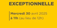 Fermeture de l