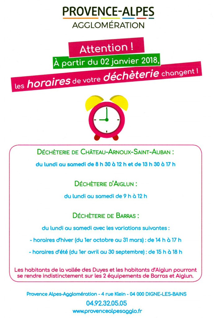 dechetries-horaires-2018