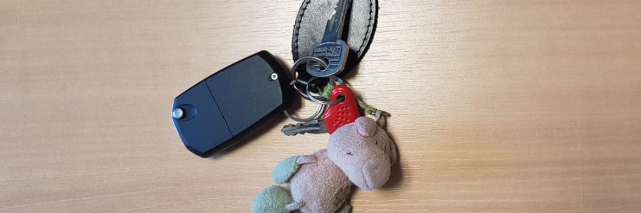 Objet trouvé : trousseau de clés